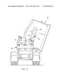 Side dump body diagram and image