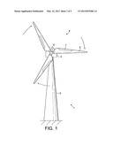 HINGE APPARATUS FOR CONNECTING FIRST AND SECOND WIND TURBINE BLADE     COMPONENTS COMPRISING A ROTARY ACTUATOR diagram and image