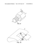 HINGE APPARATUS FOR CONNECTING FIRST AND SECOND WIND TURBINE BLADE     COMPONENTS COMPRISING A ROTARY ACTUATOR diagram and image