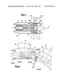 MOVABLE ACTUATOR DEVICE FOR CONTROLLING THE PITCH OF FAN BLADES OF A     TURBOPROP diagram and image