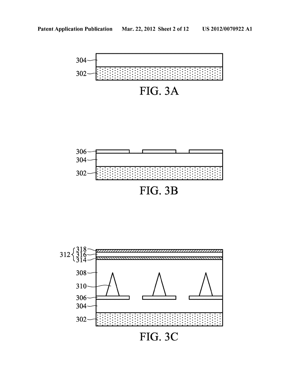 METHOD FOR FORMING LIGHT EMITTING DEVICE - diagram, schematic, and image 03