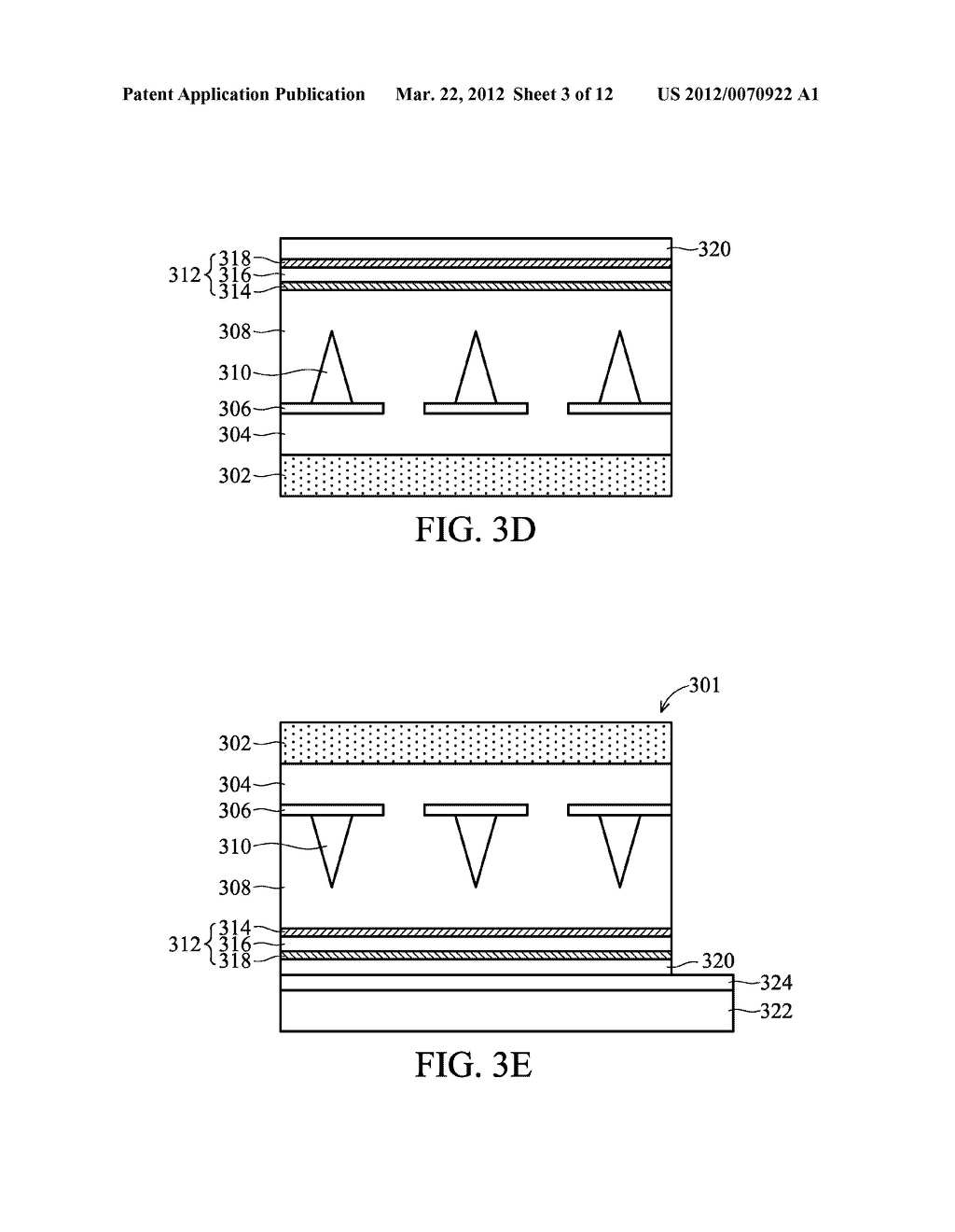 METHOD FOR FORMING LIGHT EMITTING DEVICE - diagram, schematic, and image 04