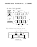 METHOD AND APPARATUS TO FABRICATE POLYMER ARRAYS ON PATTERNED WAFERS USING     ELECTROCHEMICAL SYNTHESIS diagram and image