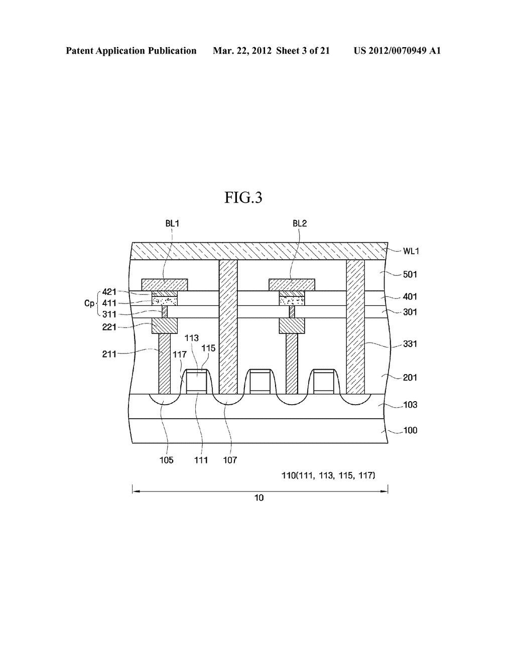 SEMICONDUCTOR DEVICE AND METHOD OF FABRICATING SEMICONDUCTOR DEVICE - diagram, schematic, and image 04