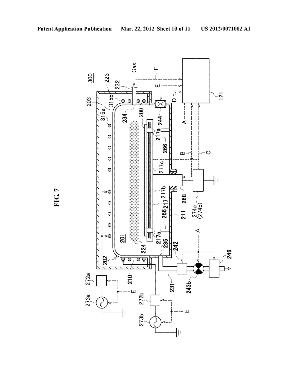 METHOD OF MANUFACTURING SEMICONDUCTOR DEVICE AND SUBSTRATE PROCESSING     APPARATUS - diagram, schematic, and image 11