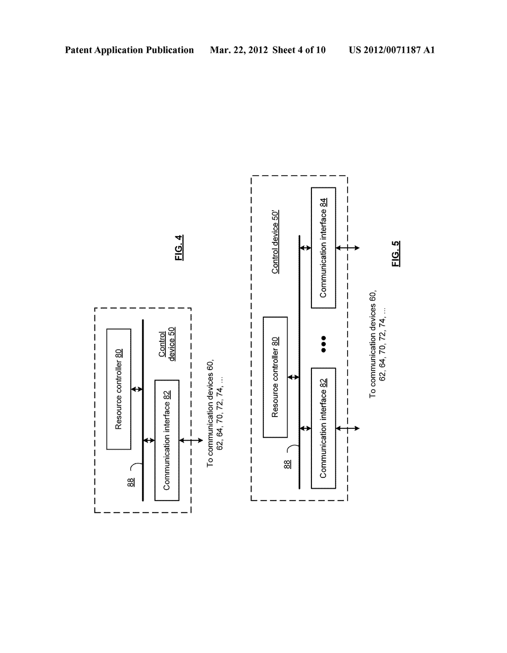CONTROL DEVICE FOR ALLOCATING RESOURCES TO COMMUNICATION DEVICES THAT USE     DIFFERING PROTOCOLS AND METHODS FOR USE THEREWITH - diagram, schematic, and image 05