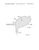 HIGH VOLUME AERODYNAMIC GOLF CLUB HEAD HAVING A POST APEX ATTACHMENT     PROMOTING REGION diagram and image