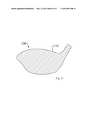 HIGH VOLUME AERODYNAMIC GOLF CLUB HEAD HAVING A POST APEX ATTACHMENT     PROMOTING REGION diagram and image