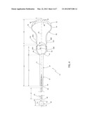 LACROSSE HEAD WITH DIFFERENTIATED BALL STOP diagram and image