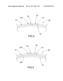 Stitchingless baseball, softball or the like and manufacturing method     thereof diagram and image