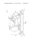 ADJUSTABLE INCLINING AND DECLINING EXERCISE BICYCLE diagram and image