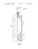 Bag-on-valve aerosol dispensing arrangement and chemical formulations diagram and image