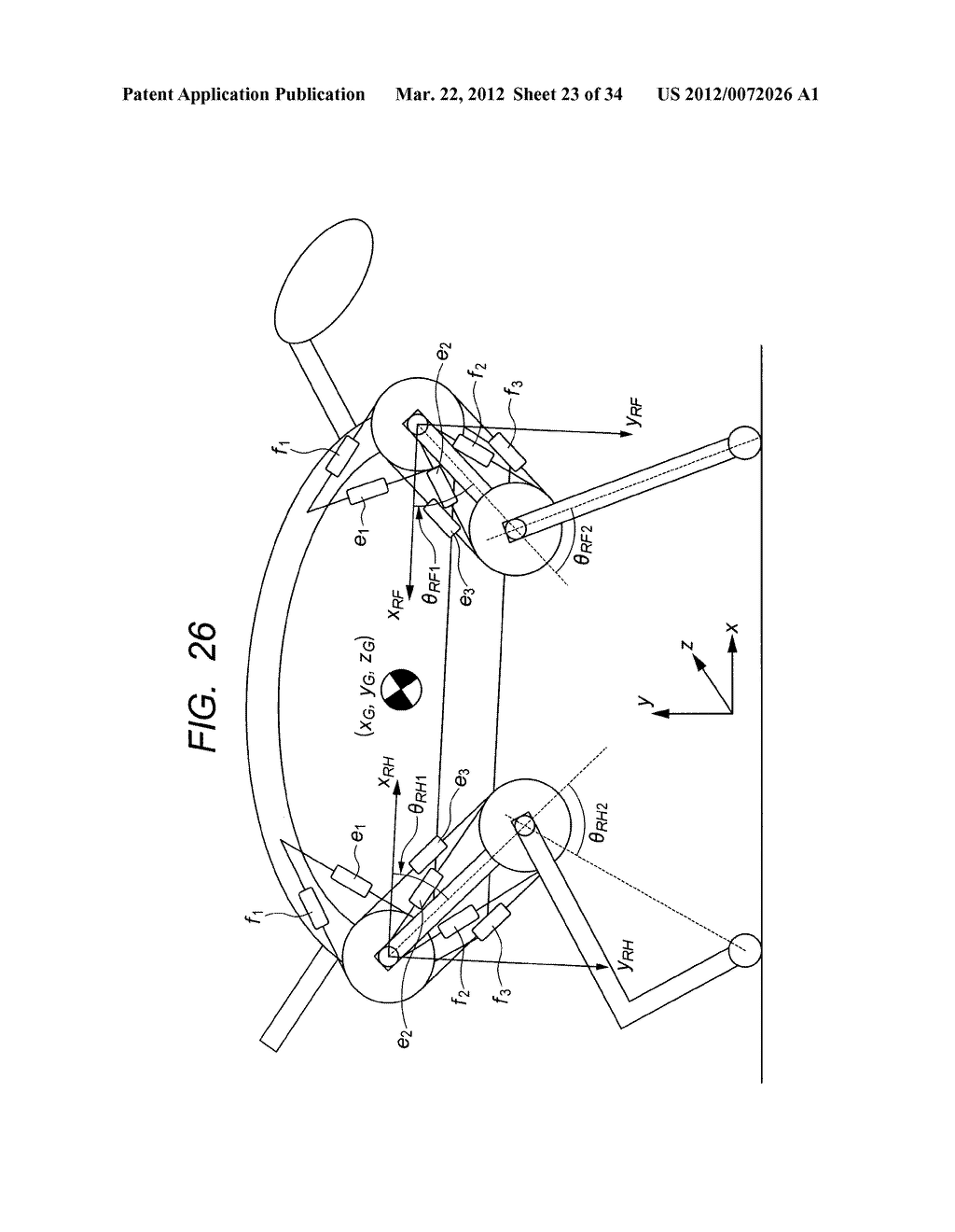 ROBOT SYSTEM CONTROLLING METHOD, ROBOT SYSTEM, AND CONTROL APPARATUS FOR     QUADRUPEDAL ROBOT - diagram, schematic, and image 24