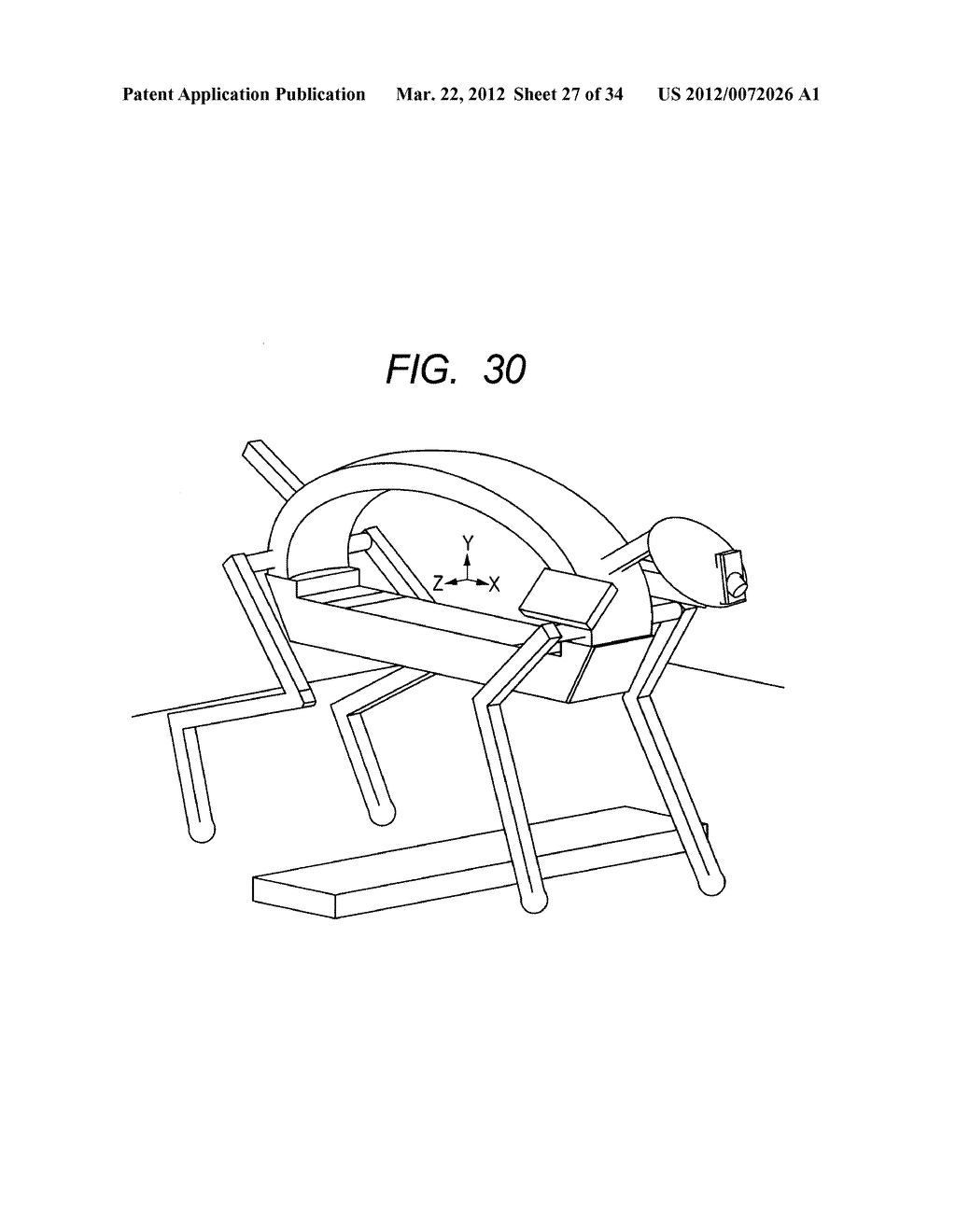 ROBOT SYSTEM CONTROLLING METHOD, ROBOT SYSTEM, AND CONTROL APPARATUS FOR     QUADRUPEDAL ROBOT - diagram, schematic, and image 28