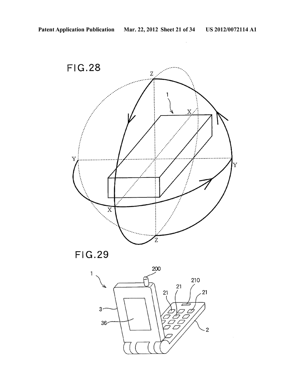 AZIMUTH PROCESSING DEVICE, AZIMUTH PROCESSING METHOD, AZIMUTH PROCESSING     PROGRAM, DIRECTION FINDING DEVICE, TILT OFFSET CORRECTING METHOD, AZIMUTH     MEASURING METHOD, COMPASS SENSOR UNIT, AND PORTABLE ELECTRONIC DEVICE - diagram, schematic, and image 22