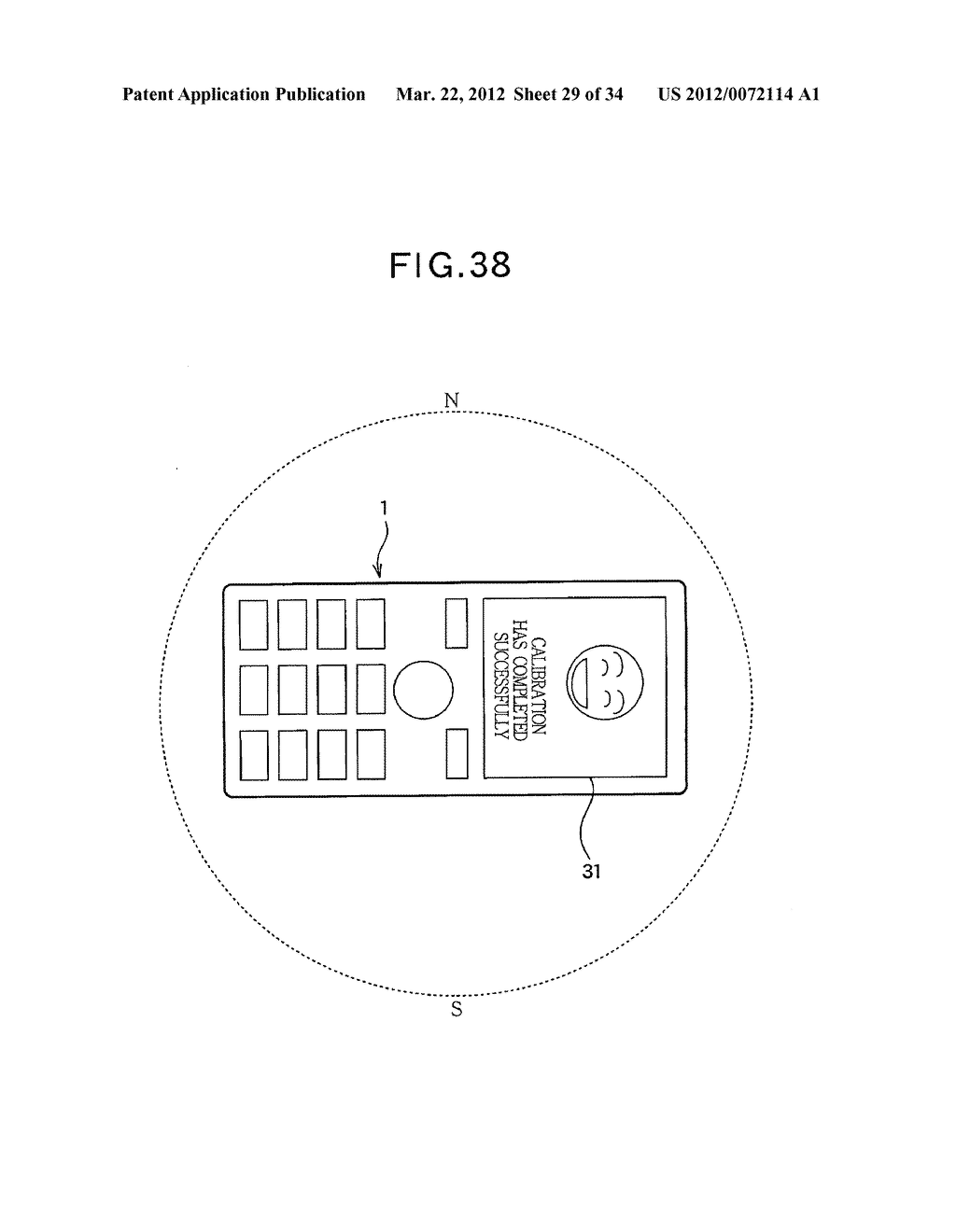 AZIMUTH PROCESSING DEVICE, AZIMUTH PROCESSING METHOD, AZIMUTH PROCESSING     PROGRAM, DIRECTION FINDING DEVICE, TILT OFFSET CORRECTING METHOD, AZIMUTH     MEASURING METHOD, COMPASS SENSOR UNIT, AND PORTABLE ELECTRONIC DEVICE - diagram, schematic, and image 30