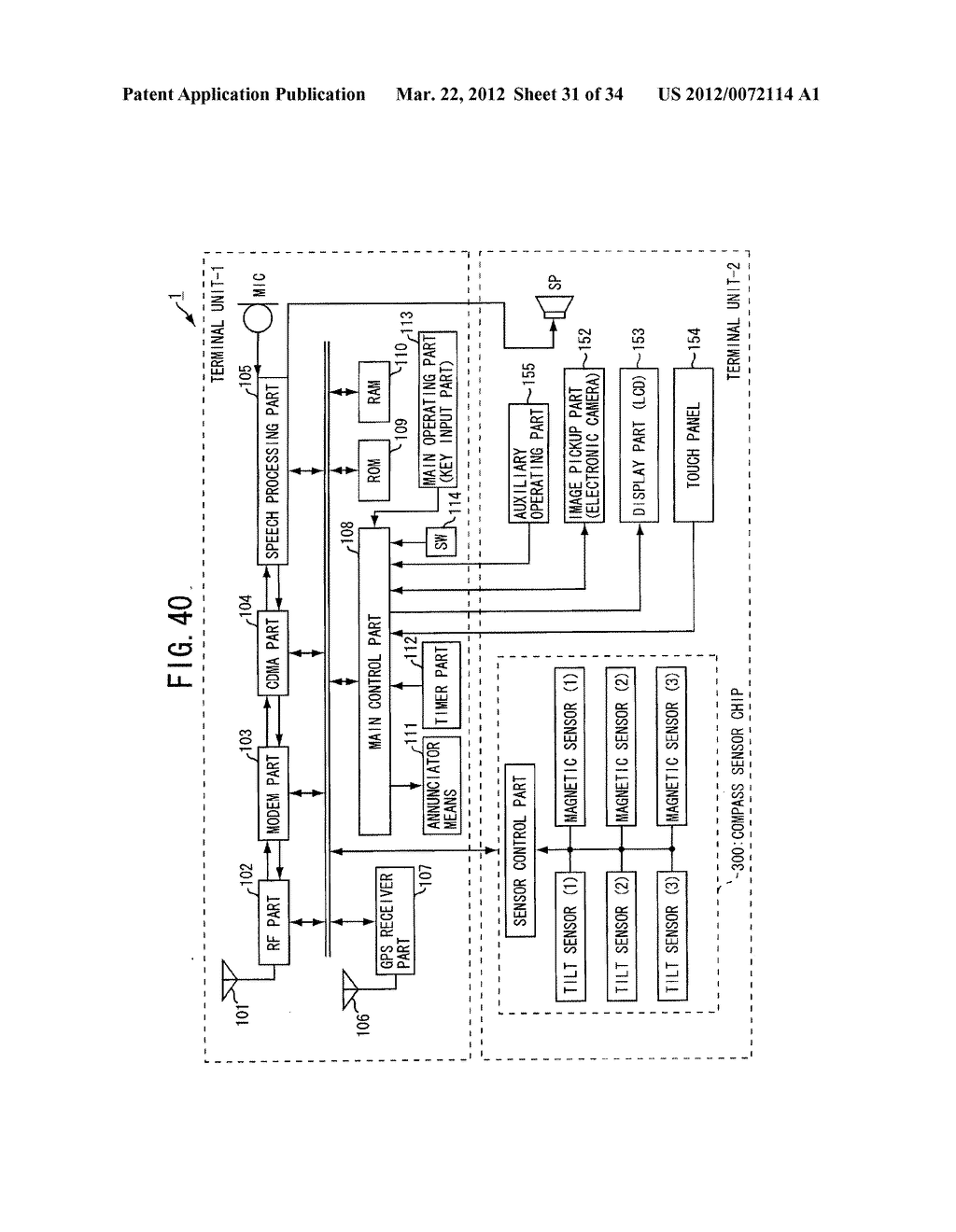 AZIMUTH PROCESSING DEVICE, AZIMUTH PROCESSING METHOD, AZIMUTH PROCESSING     PROGRAM, DIRECTION FINDING DEVICE, TILT OFFSET CORRECTING METHOD, AZIMUTH     MEASURING METHOD, COMPASS SENSOR UNIT, AND PORTABLE ELECTRONIC DEVICE - diagram, schematic, and image 32