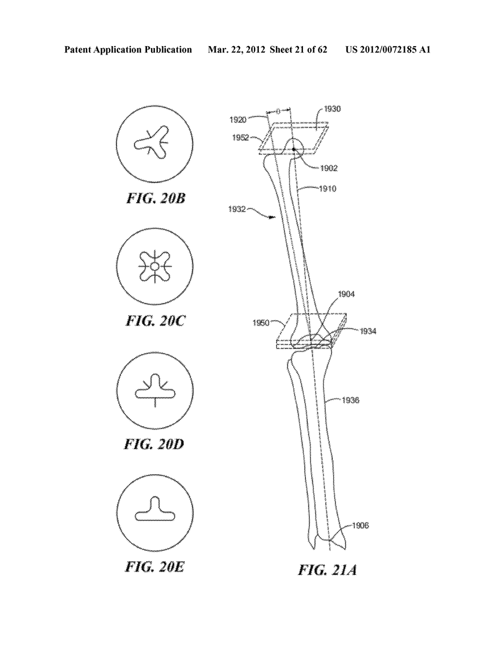 PATIENT SELECTABLE JOINT ARTHROPLASTY DEVICES AND SURGICAL TOOLS - diagram, schematic, and image 22