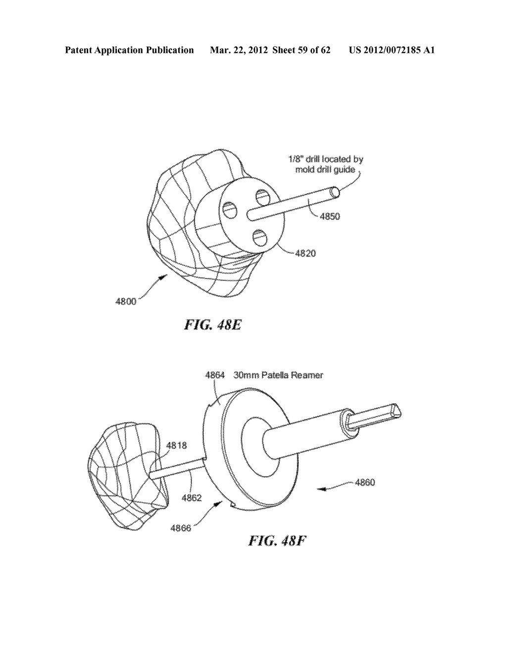 PATIENT SELECTABLE JOINT ARTHROPLASTY DEVICES AND SURGICAL TOOLS - diagram, schematic, and image 60