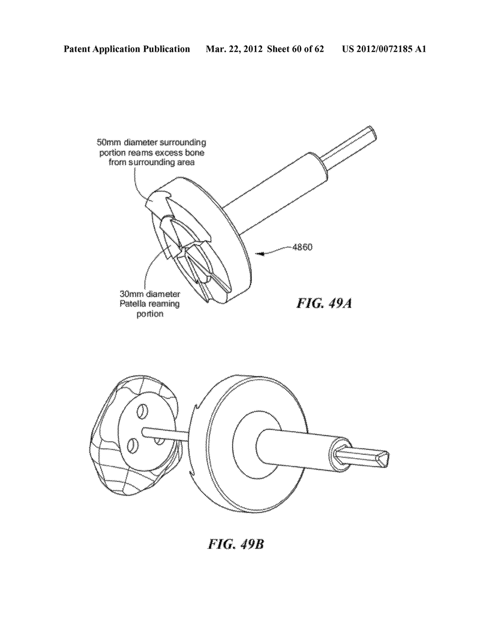 PATIENT SELECTABLE JOINT ARTHROPLASTY DEVICES AND SURGICAL TOOLS - diagram, schematic, and image 61