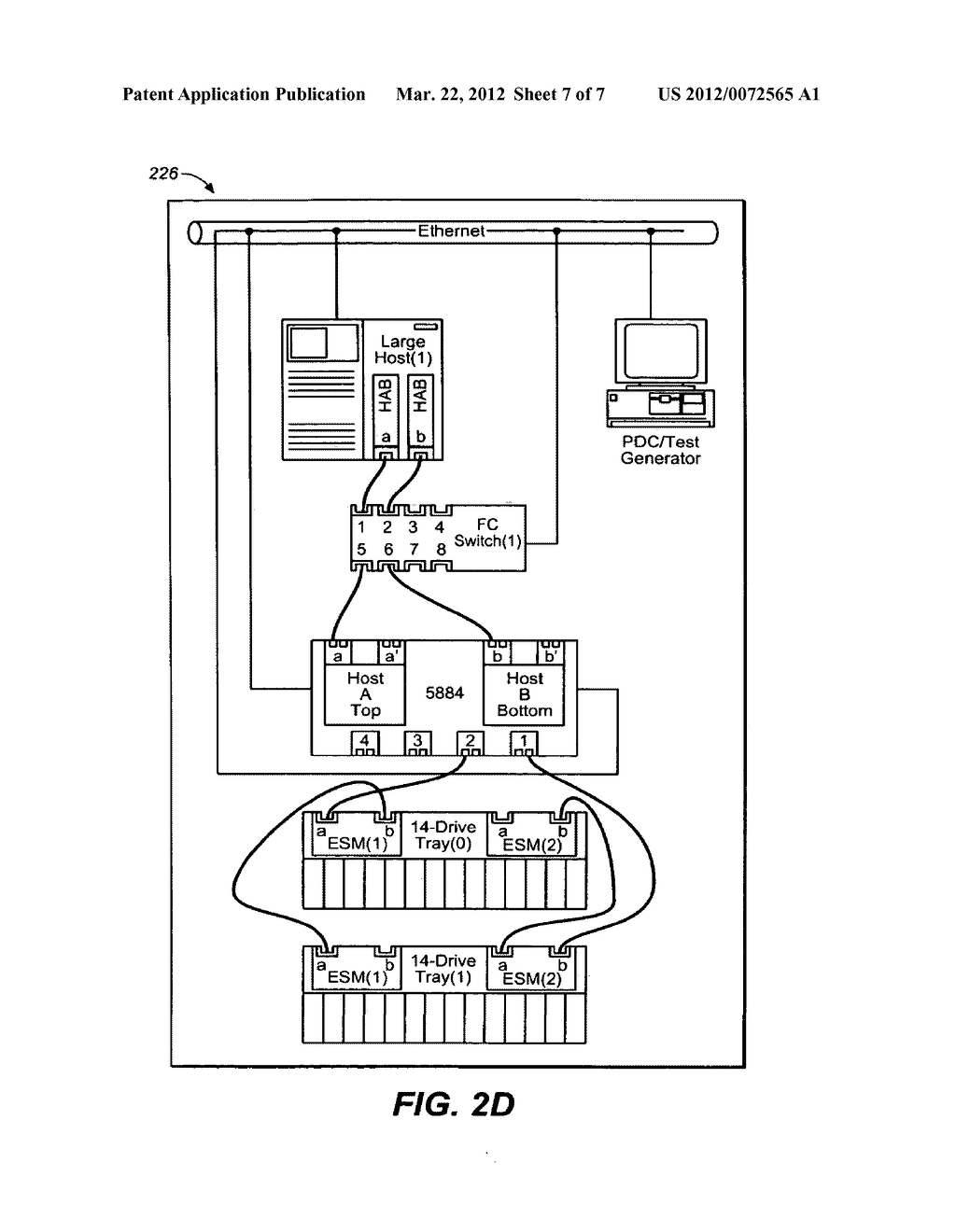 Configuration Verification, Recommendation, and Animation Method for a     Disk Array in a Storage Area Network (SAN) - diagram, schematic, and image 08