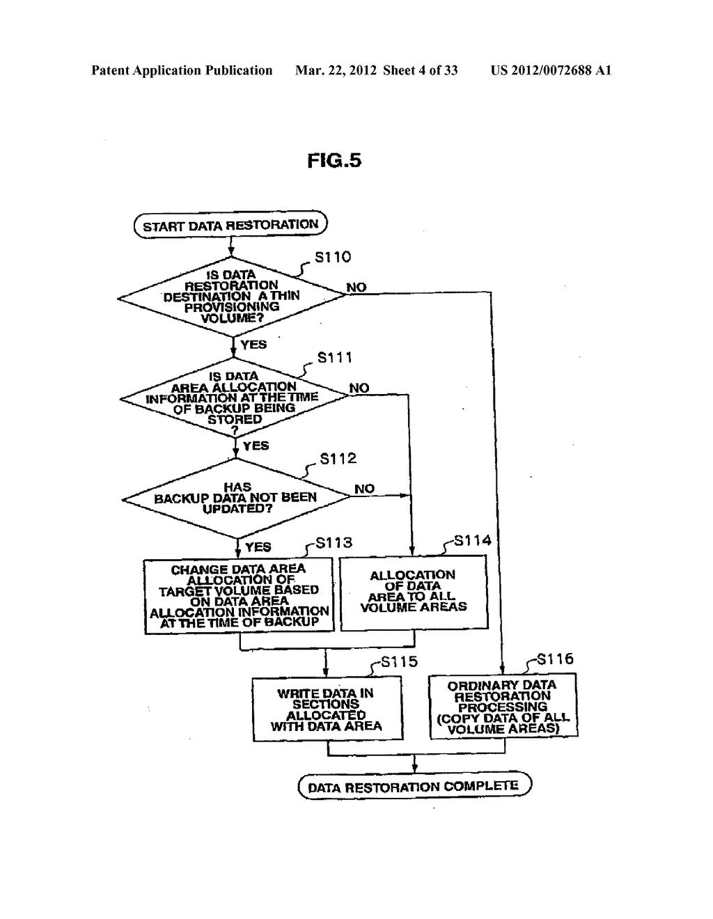 STORAGE SYSTEM AND DATA RESTORATION METHOD THEREOF - diagram, schematic, and image 05