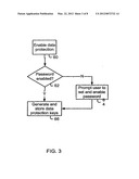 SYSTEM AND METHOD OF PROTECTING DATA ON A COMMUNICATION DEVICE diagram and image