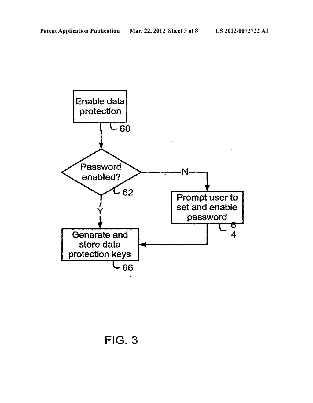 SYSTEM AND METHOD OF PROTECTING DATA ON A COMMUNICATION DEVICE - diagram, schematic, and image 04