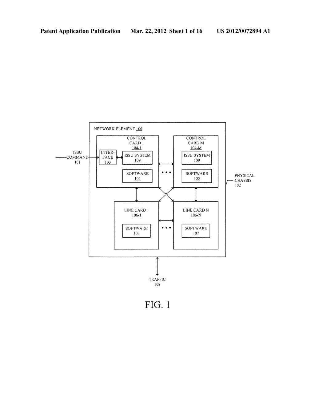 In-Service Software Upgrade on Cards of Virtual Partition of Network     Element that Includes Directing Traffic Away from Cards of Virtual     Partition - diagram, schematic, and image 02