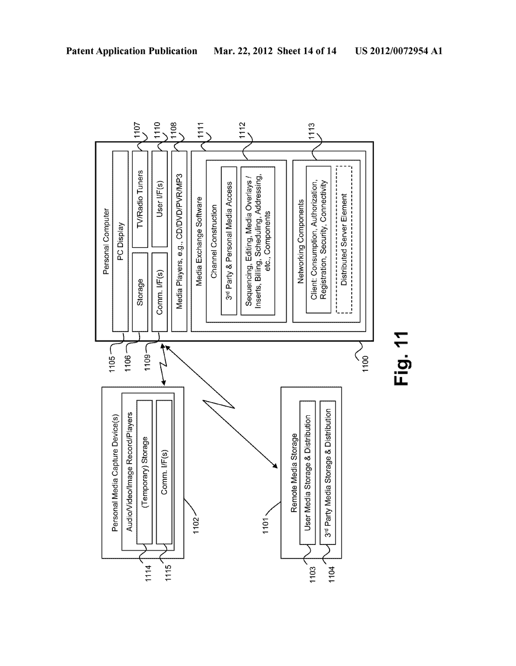 PORTABLE MEDIA PROCESSING UNIT IN A MEDIA EXCHANGE NETWORK - diagram, schematic, and image 15