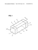 MULTILAYER CERAMIC ELECTRONIC COMPONENT AND A METHOD FOR MANUFACTURING THE     SAME diagram and image