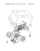 Slim vent-expandable dryer exhaust vent system diagram and image