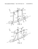 METHOD AND APPARATUS FOR VIBRATIONALY SEPARATING DRIVER AND PICK-OFFS OF A     VIBRATING-TYPE FLOW SENSOR ASSEMBLY diagram and image