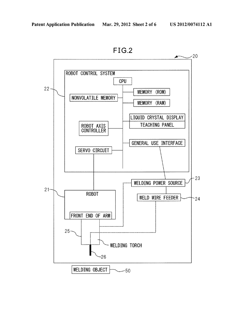 ARC WELDING METHOD REDUCING OCCURRENCES OF SPATTER AT TIME OF ARC START - diagram, schematic, and image 03