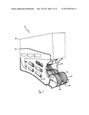 Product Dispensing Container, System and Method with Priming Area diagram and image