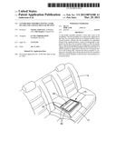 CUP HOLDER ASSEMBLY HAVING A PAIR OF LIDS AND A SINGLE RELEASE BUTTON diagram and image