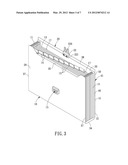 DOCUMENT FILING CASE WITH EXTERNALLY MOUNTED SLIDING COVER diagram and image