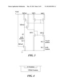 3D Integrated circuit in planar process diagram and image