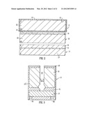 WAFER BOND CMUT ARRAY WITH CONDUCTIVE VIAS diagram and image