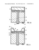 WAFER BOND CMUT ARRAY WITH CONDUCTIVE VIAS diagram and image