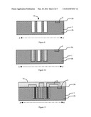 INTEGRATED CIRCUIT COMPRISING A DEVICE WITH A VERTICAL MOBILE ELEMENT     INTEGRATED IN A SUPPORT SUBSTRATE AND METHOD FOR PRODUCING THE DEVICE     WITH A MOBILE ELEMENT diagram and image