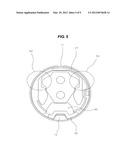 THREE POINT SUPPORTING BUSH TYPE HYDROMOUNT diagram and image