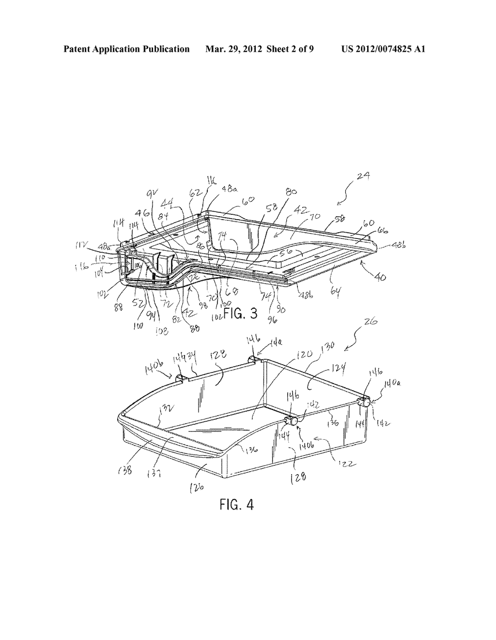 Under Shelf Mounted Drawer - diagram, schematic, and image 03