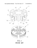 Insulation Bobbin of a Stator diagram and image