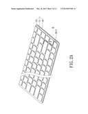 KEYBOARD STRUCTURE WITH ANTENNA FUNCTION diagram and image