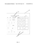 MULTIPLEXED NUMERIC KEYPAD AND TOUCHPAD diagram and image