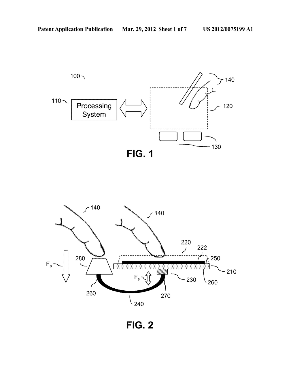 INPUT DEVICE WITH TRANSMISSION ELEMENT ACTUATED SWITCH - diagram, schematic, and image 02