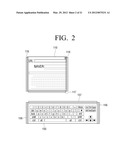 METHOD FOR PROVIDING A UI, AND DISPLAY DEVICE ADOPTING SAME diagram and image