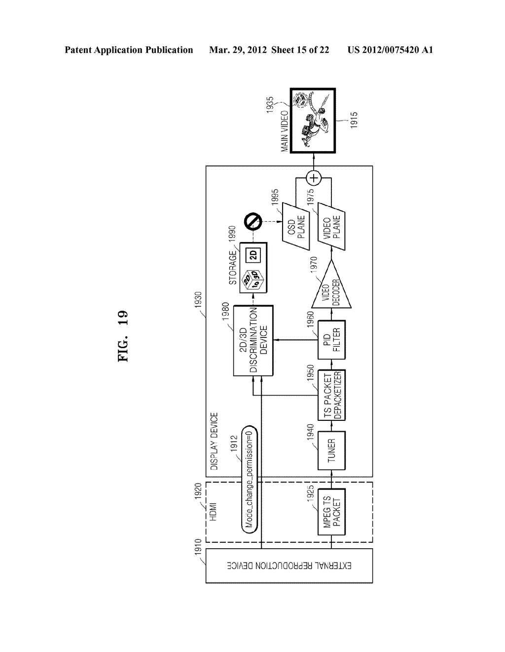 METHOD AND APPARATUS FOR GENERATING DATASTREAM FOR DISPLAYING     THREE-DIMENSIONAL USER RECOGNITION INFORMATION, AND METHOD AND APPARATUS     FOR REPRODUCING THE DATASTREAM - diagram, schematic, and image 16