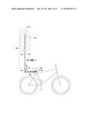 APPARATUS TO PROVIDE VARIABLE ILLUMINATED SIGNALS FOR THE PRESENCE OF     BICYCLES AND OTHER VEHICLES diagram and image